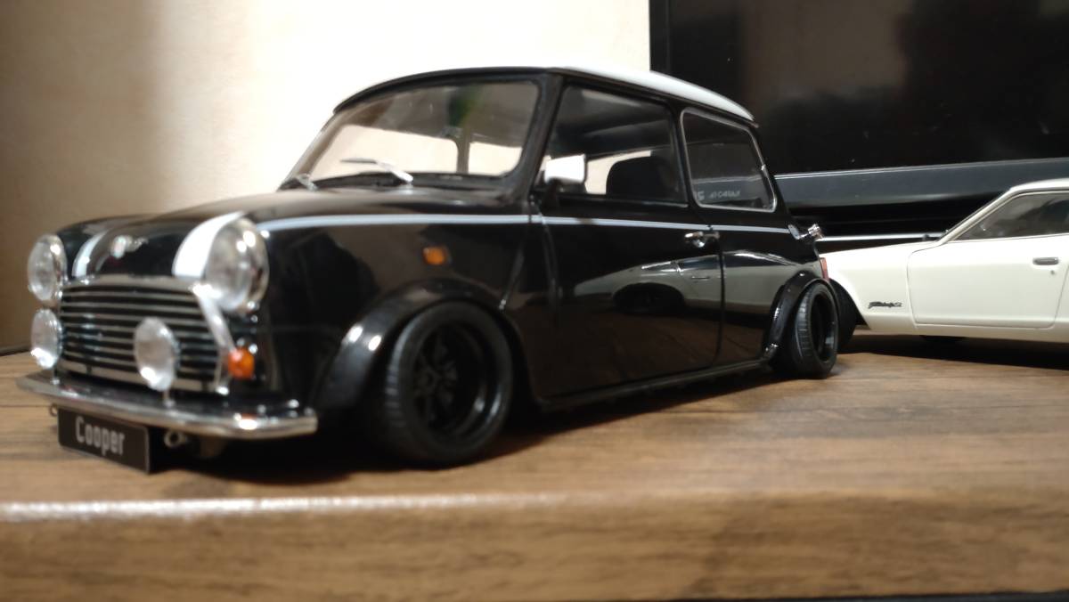 1/12ミニカー　KKスケール　ミニクーパーBBS深リムカスタム KKスケール1/12ミニクーパー☆カスタム(乗用車)｜売買された