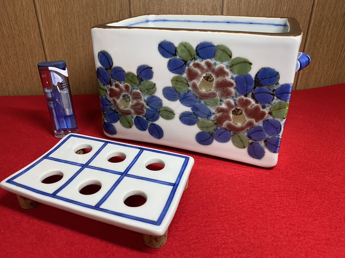 新品，セール Ｗ１８ー 会津本郷焼 富三窯 佐竹富三作 つばき文 ニシン鉢 品 ＞会津藩 花器 福島県伝統工芸品(焼締め、自然釉)｜売買されたオークション情報、yahooの商品情報をアーカイブ公開 - オークフ 陶磁一般
