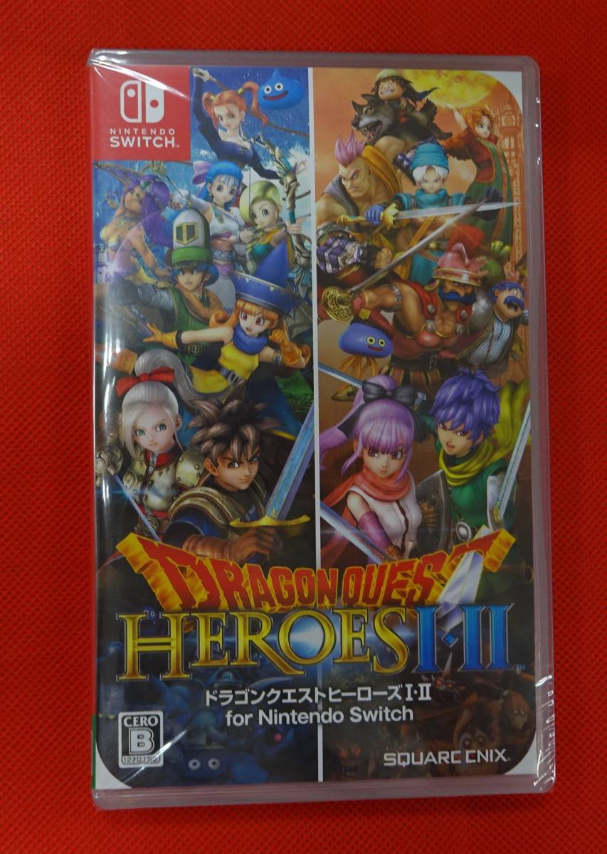 054) 未開封 Switchソフト ドラゴンクエストヒーローズI・II for