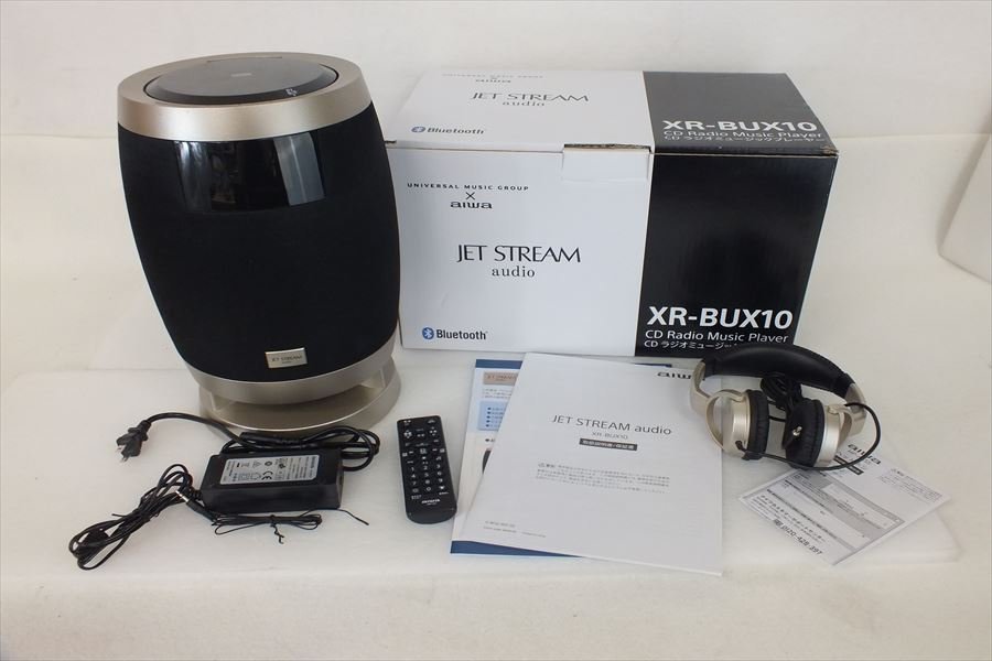 美品】aiwa Jetstream audio XR-BUX10 22年製 aiwa ジェットストリーム