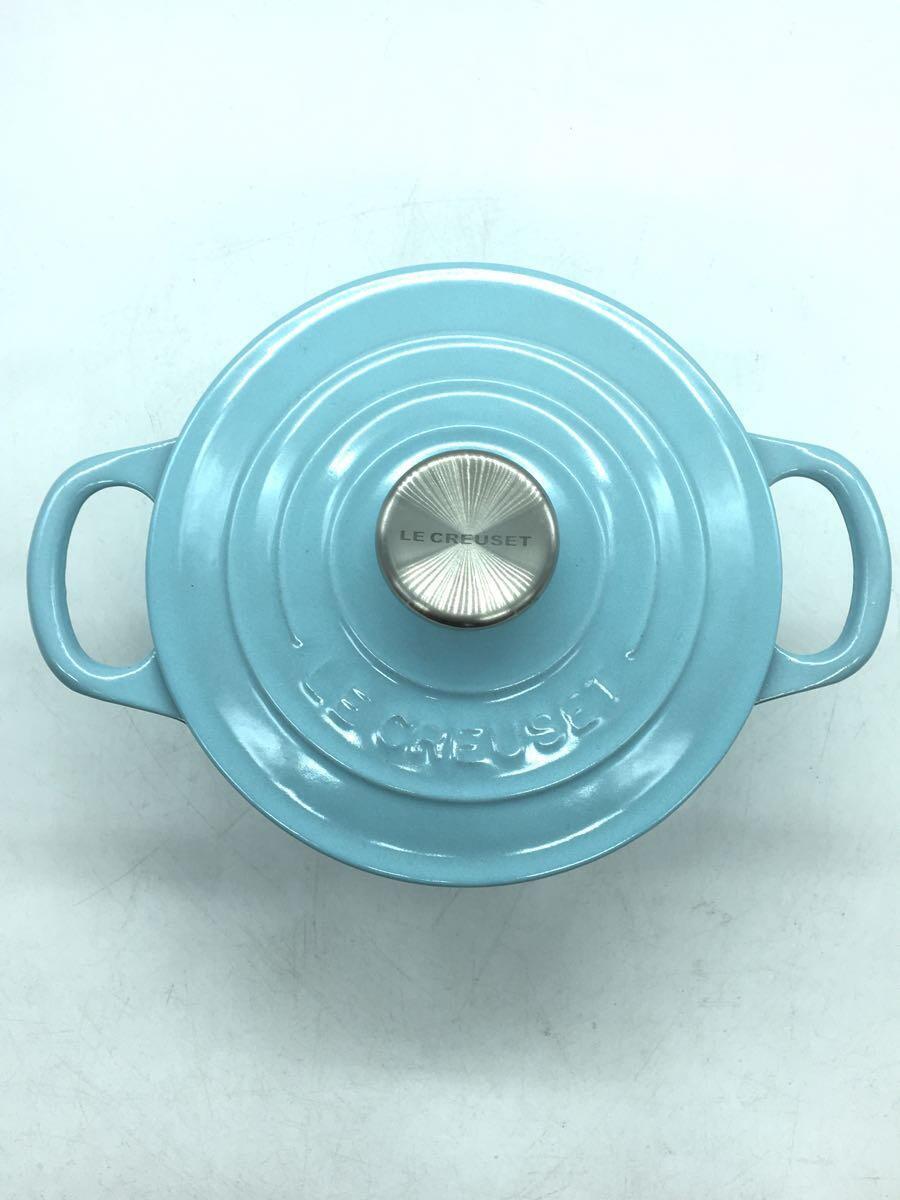 LE CREUSET 水色 片手鍋 約16センチ LE 片手鍋 | CREUSET 約16センチ 水色 CREUSET◇鍋⁄16cm未満⁄