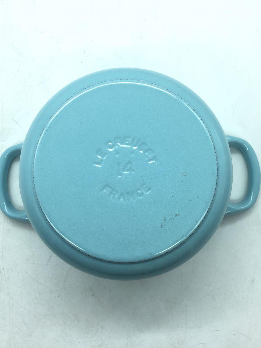 LE 片手鍋 | CREUSET 約16センチ 水色 CREUSET◇鍋⁄16cm未満⁄