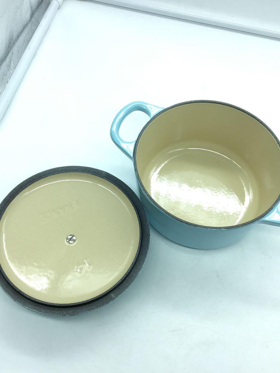 LE 片手鍋 | CREUSET 約16センチ 水色 CREUSET◇鍋⁄16cm未満⁄