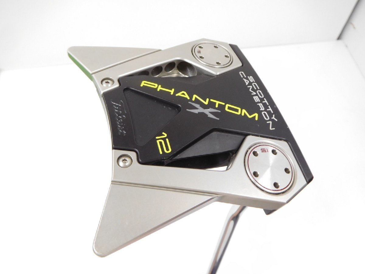 スコッティキャメロン PhantomX ファントム X 12 34インチ X 0 スコッティキャメロン パター PHANTOM Phantom [34インチ