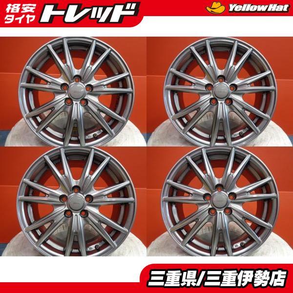 送料無料 ウェッズ VELVA KEVIN 16インチ 6.5J +47 5H100 中古
