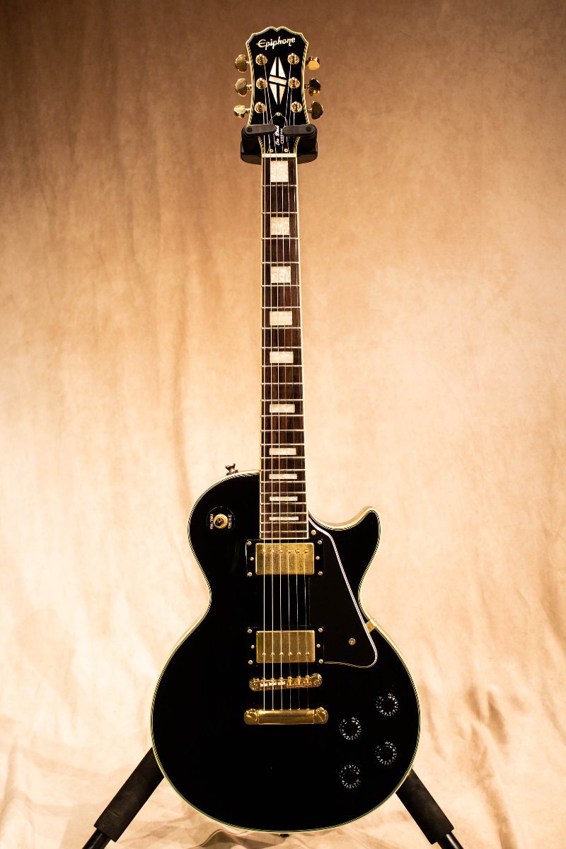 Epiphone レスポールギター(ブラック&ゴールド)