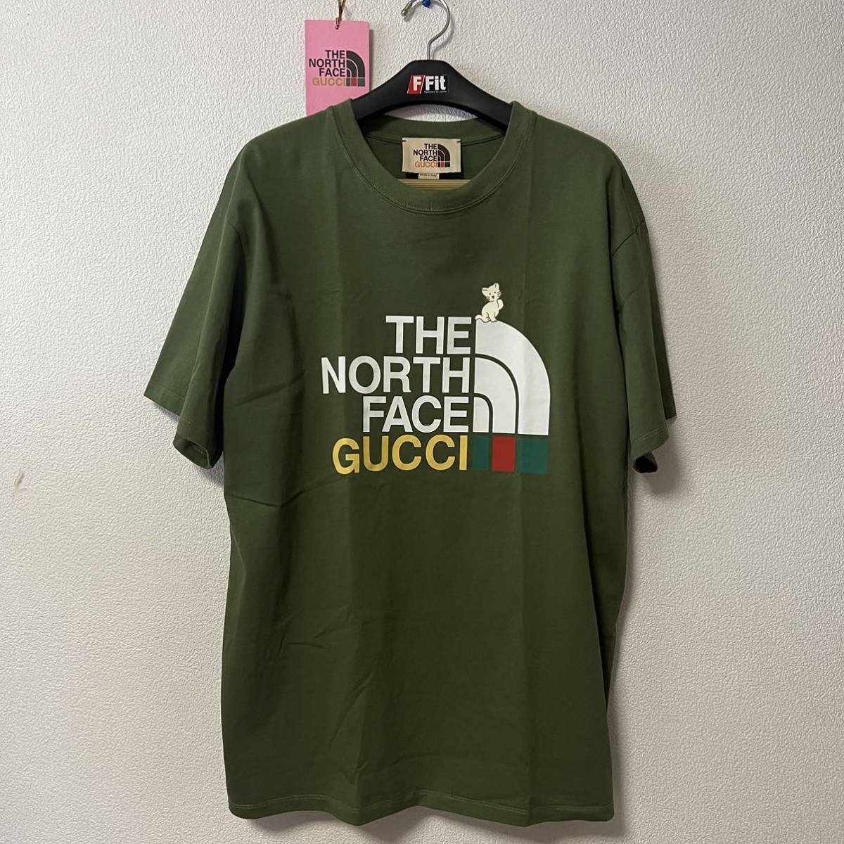GUCCI グッチ THE NORTH FACE ザ・ノースフェイス Tシャツ カットソー 