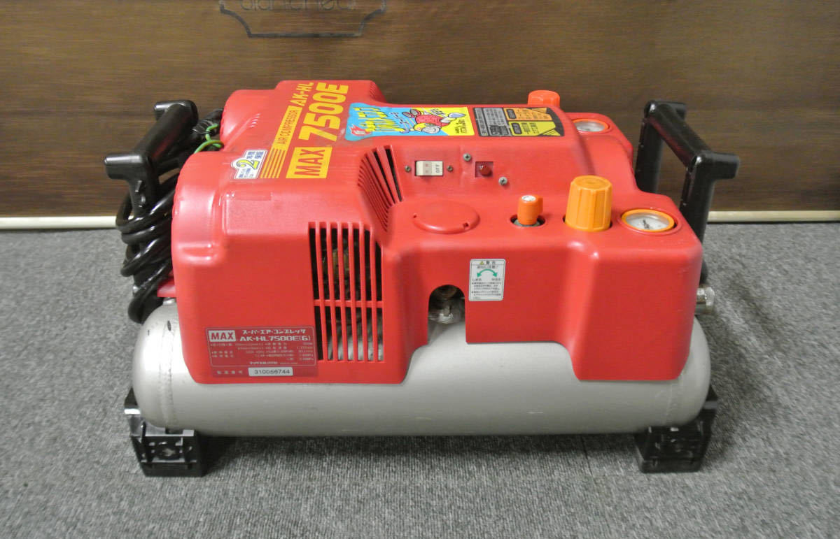 MAX 品 スーパー エアーコンプレッサー AK-HL7500E(6) 公式通販 