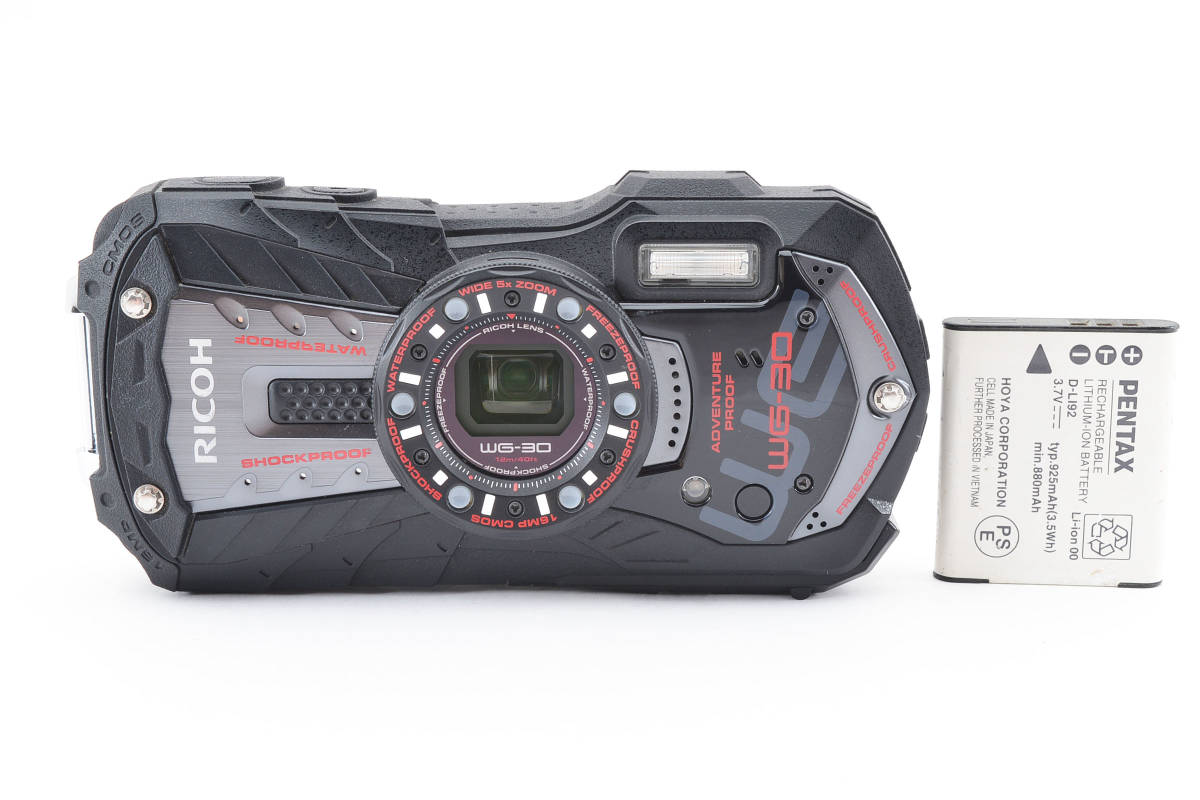 RICOH WG-30 コンパクトデジタルカメラ 製造業者直営店
