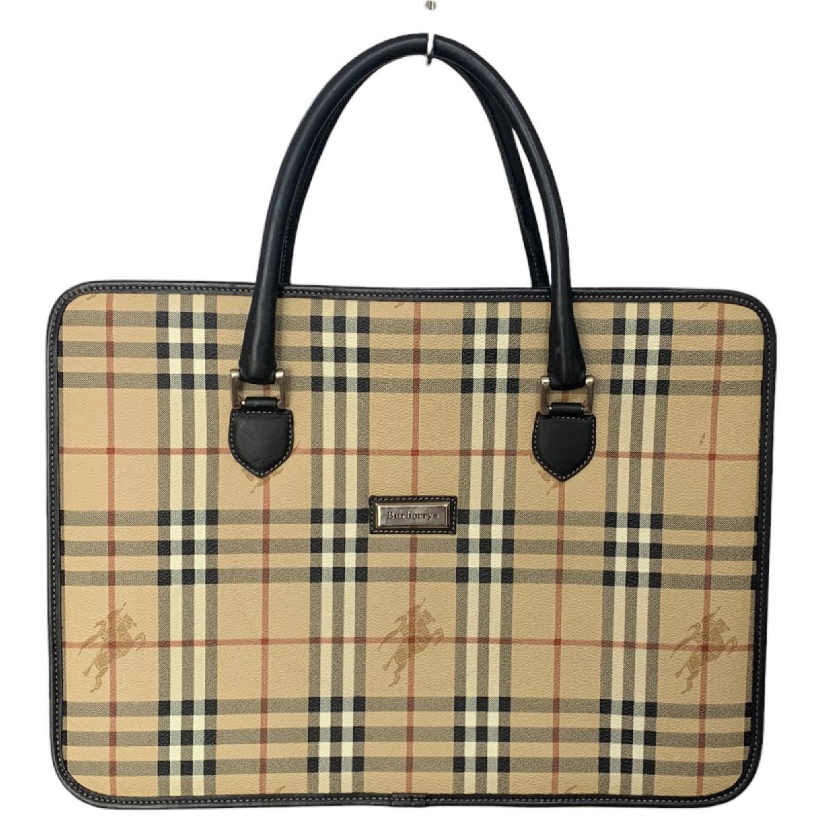 BURBERRY バーバリー ハンドバッグ ビジネスバッグ ノバチェック ビジネスバッグ 無