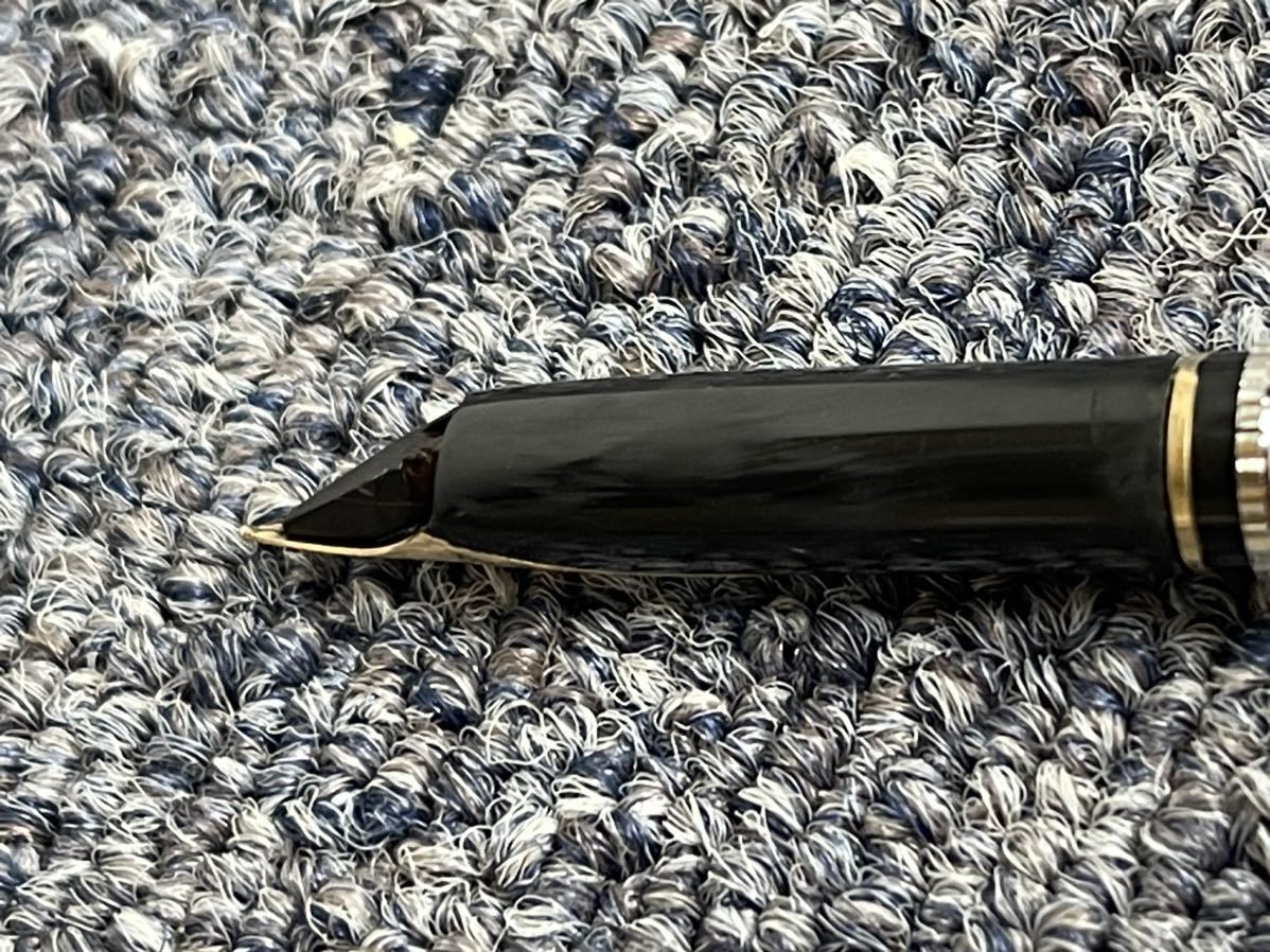 シェーファー SHEAFFER 万年筆 USA 14K刻印 585 TARGA 1010× シルバー