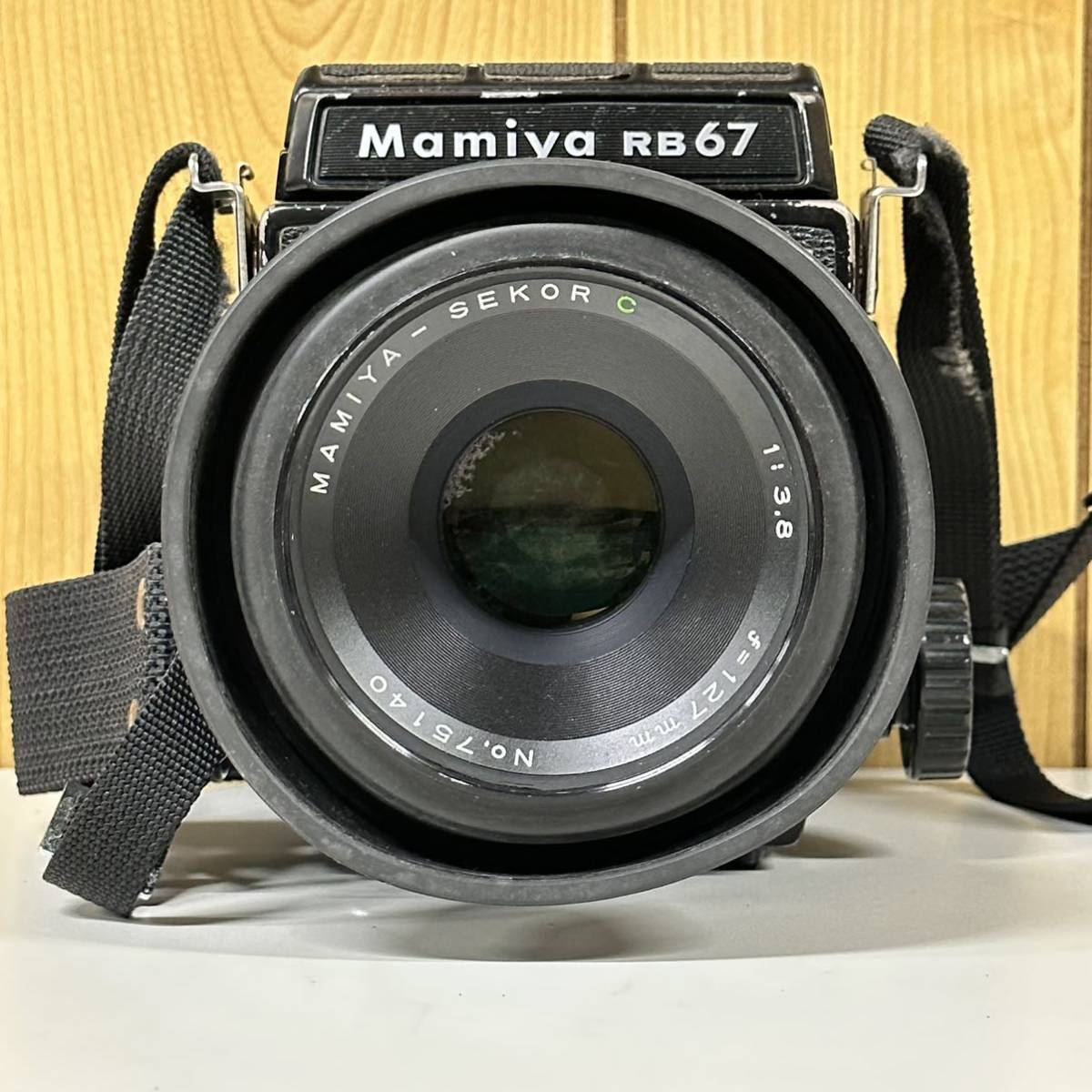 1円~【動作未確認】マミヤ MAMIYA RB67 proS MAMIYA-SEKOR C f=127mm 1