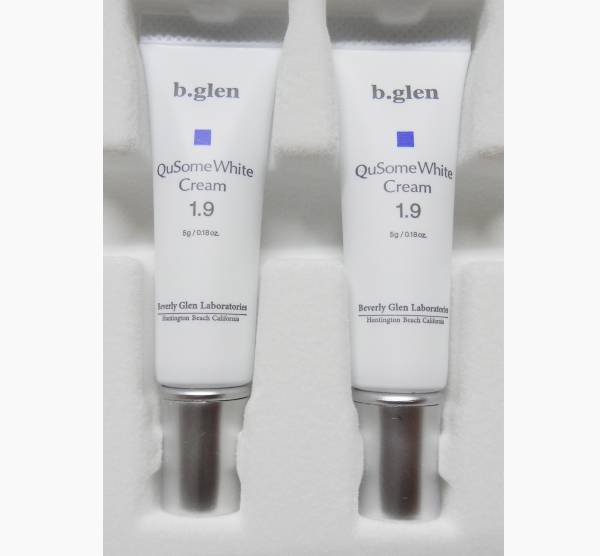 【新品未開封】bglen QuSomeホワイトクリーム1.9 2本セット □新品 10g (5g×2) ビーグレン QuSome ホワイトクリーム 1.9□ コスメ