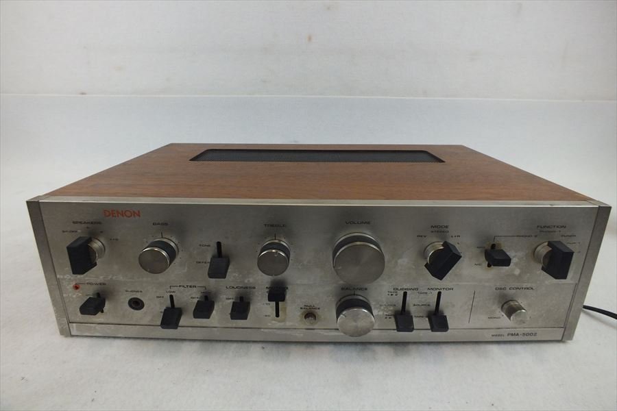 DENON プリメインアンプ PMA-500Z デノン - PMA-500 Yahoo