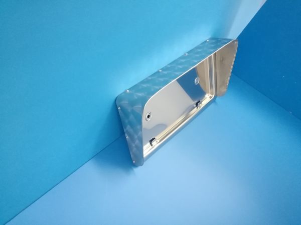 デコトラ レトロ ウロコバイザー付き ナンバープレート枠 オール