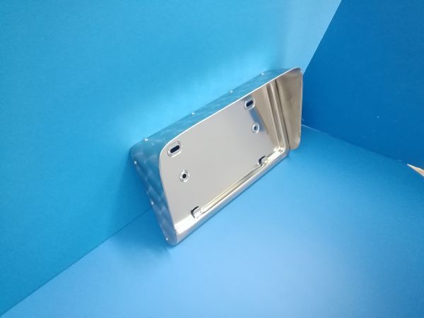 デコトラ レトロ ウロコバイザー付き ナンバープレート枠 オール
