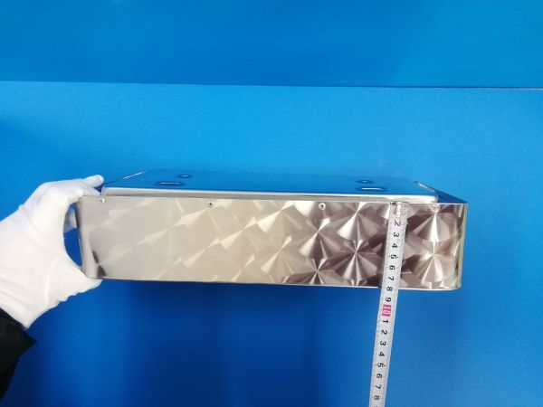 デコトラ レトロ ウロコバイザー付き ナンバープレート枠 オール