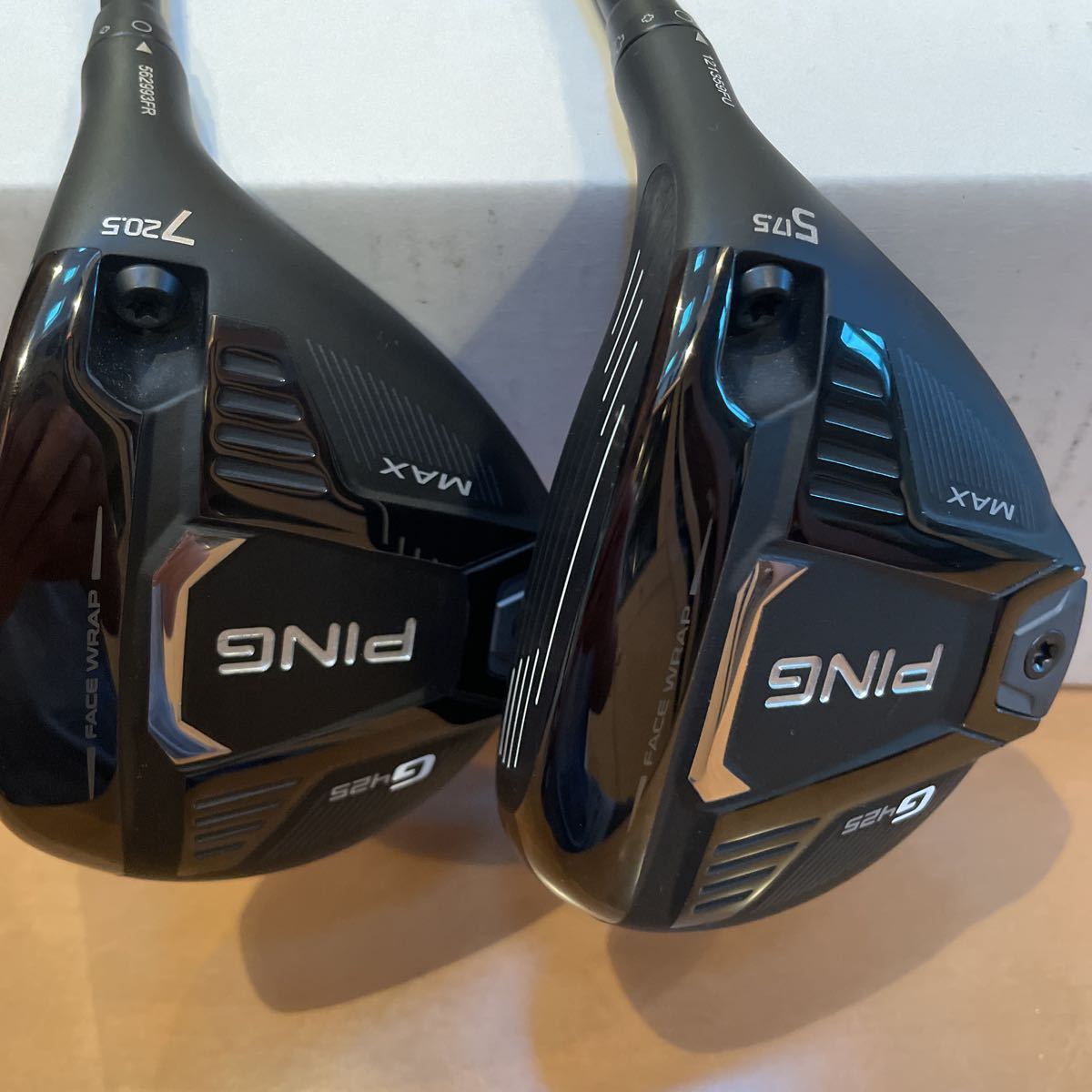 新品同様PING G425 MAX 5W/17.5°7W/20.5° 2本 ALTA J CB SLATE FLEX-SR