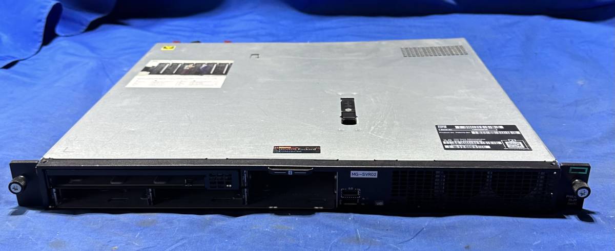2Uラック K5072507 HP ProLiant DL20 Gen10 1点【通電OK、本体のみ】