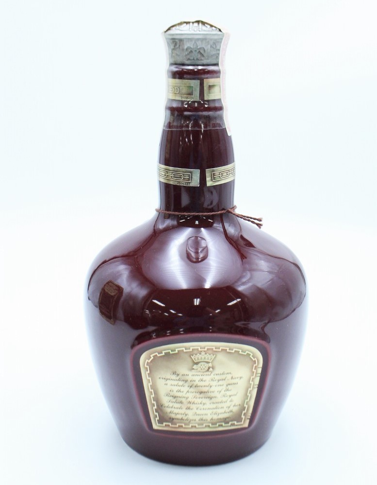 行董】未開栓 CHIVAS ROYAL SALUTE 21年 赤陶器 700ml 40% シーバス