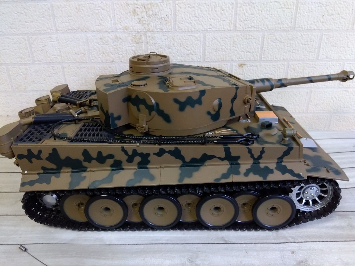 384□1/16 ヘンロン HENG LONG ラジコン戦車 GERMAN TIGER I ドイツ