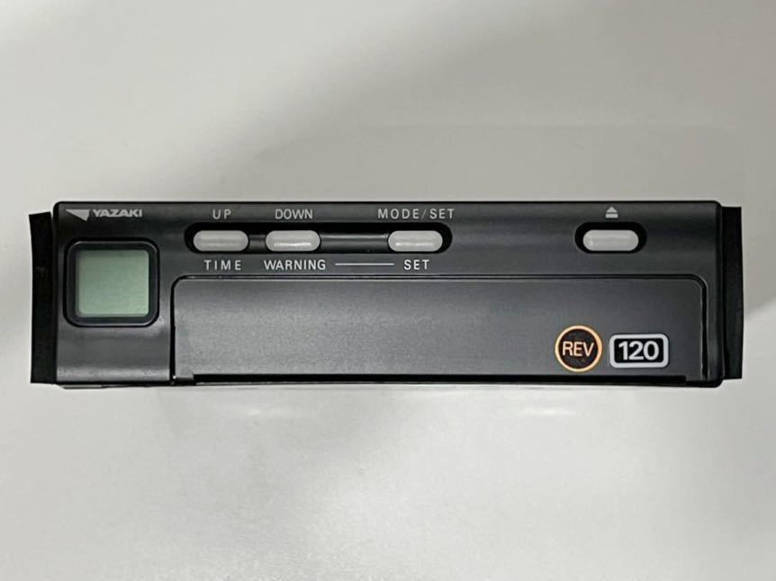 新車外し 送料無料 矢崎 アナログ タコグラフ 120 製造年月2022-07 ATG21-120W.120D　120W-2SN RSヤザキ YAZAKI アナタコ回転記録付 ②