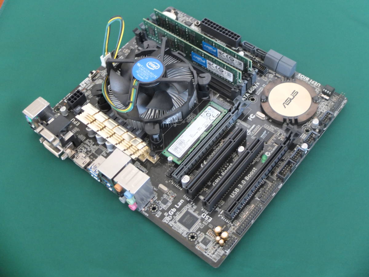 ASUS H97-PLUS マザーボード メモリ CPU CPUクーラーセット ASUS H97-PLUS マザーボード メモリ CPU CPUクーラーセット 【公式