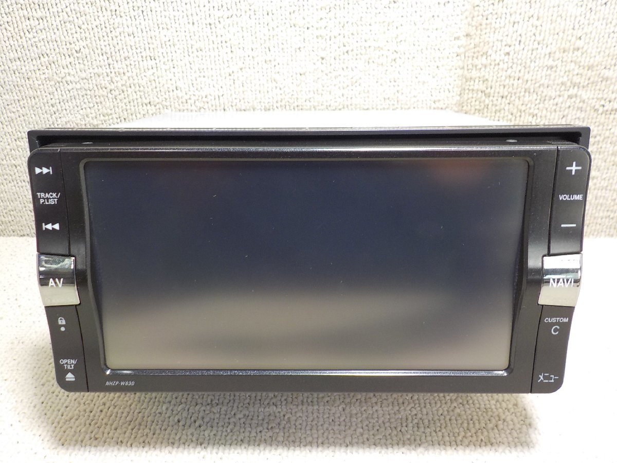 ダイハツ純正 HDDナビ NHZP-W63D CD/DVD/SD/USB/iPod/Bluetooth 