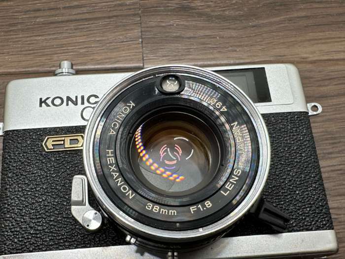 4588M ☆ KONICA コニカ C35 FD HEXANON 38mm f1.8 箱付き ☆(コニカ