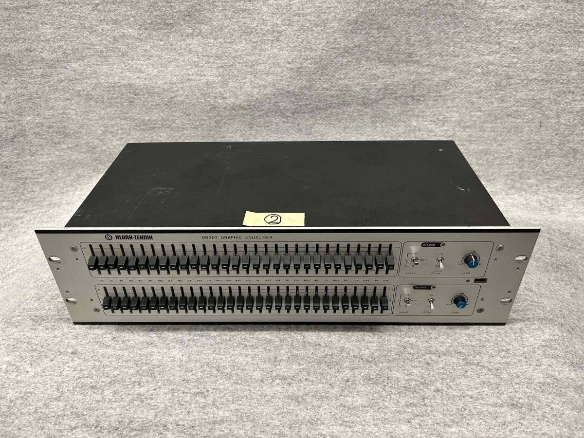 KLARK TEKNIK DN360 グラフィック・イコライザー②