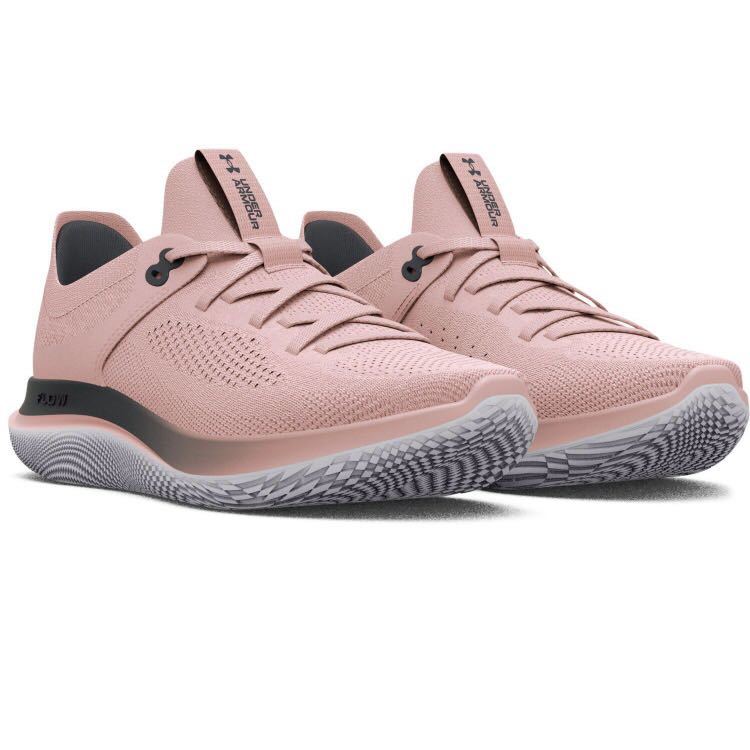 アンダーアーマー フロー シンクロニシティ 24cm 美品 室内で数回着用 ランニング レディース UA スニーカー フィットネスシューズ