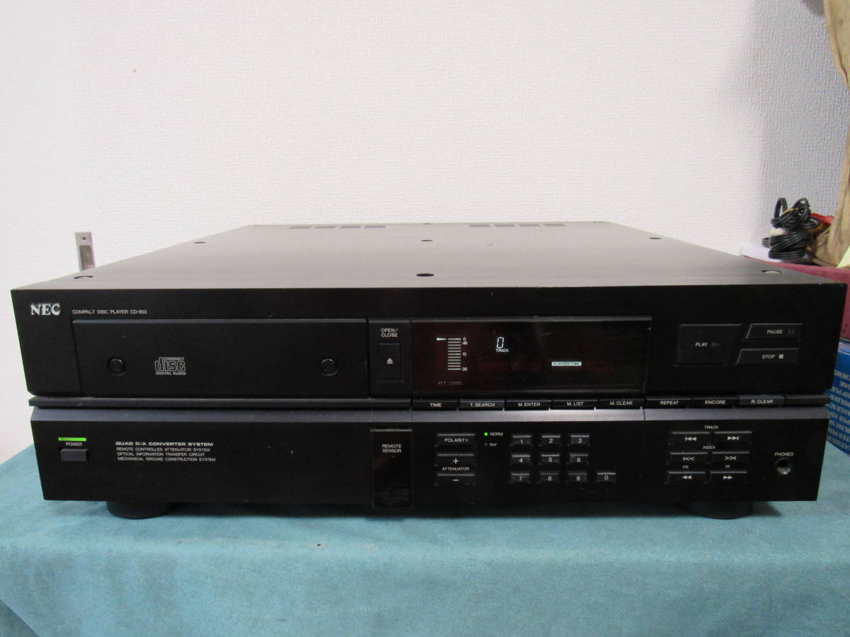 専用 M様オーダー品 NEC CD-903 CDプレーヤー【吉田苑チューン】 | 1STSSS.COM
