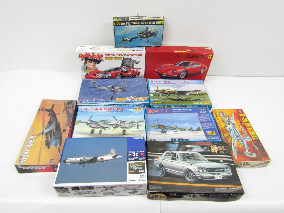 模型・プラモデル フジミ 1/72 プラモデル 戦闘機8点まとめ売り