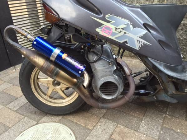 スーパーディオ ユーロチャンバー ZERO AF27 AF28 マフラー 自動車