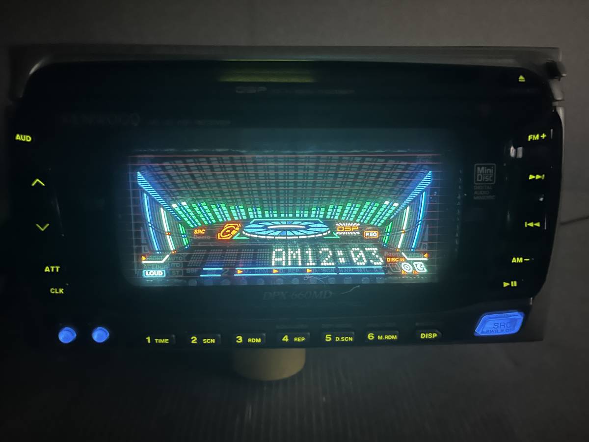 DPX-660MD KENWOOD CD⁄MDデッキ ケンウッド OH完動品□ケンウッド製