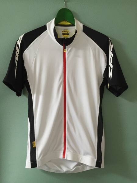 中古美品 mavic マヴィック スプリントジャージ 白 Lサイズ
