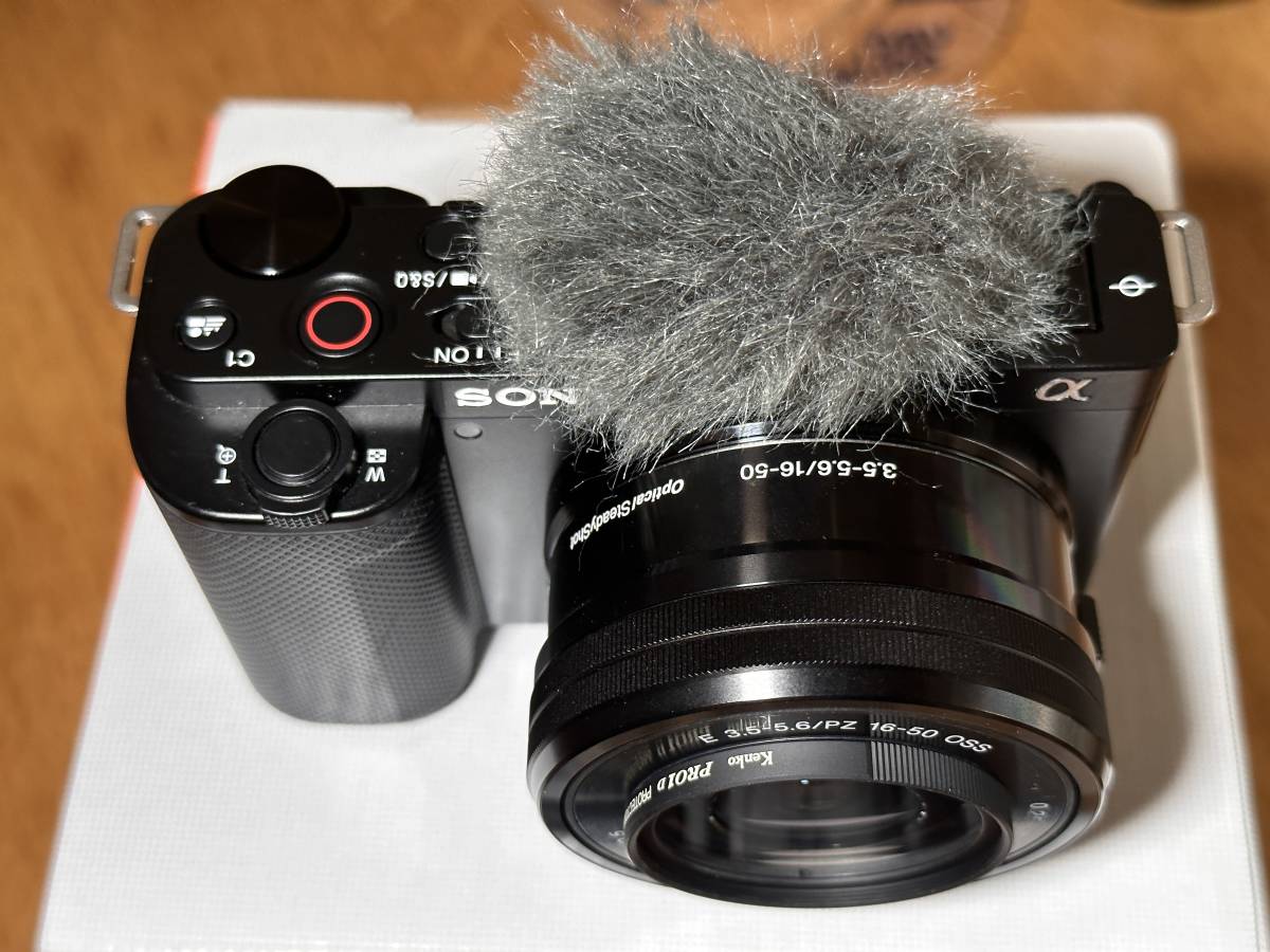 美品 バッテリーチャージャー付】SONY VLOGCAM ZV-E10L パワーズーム 