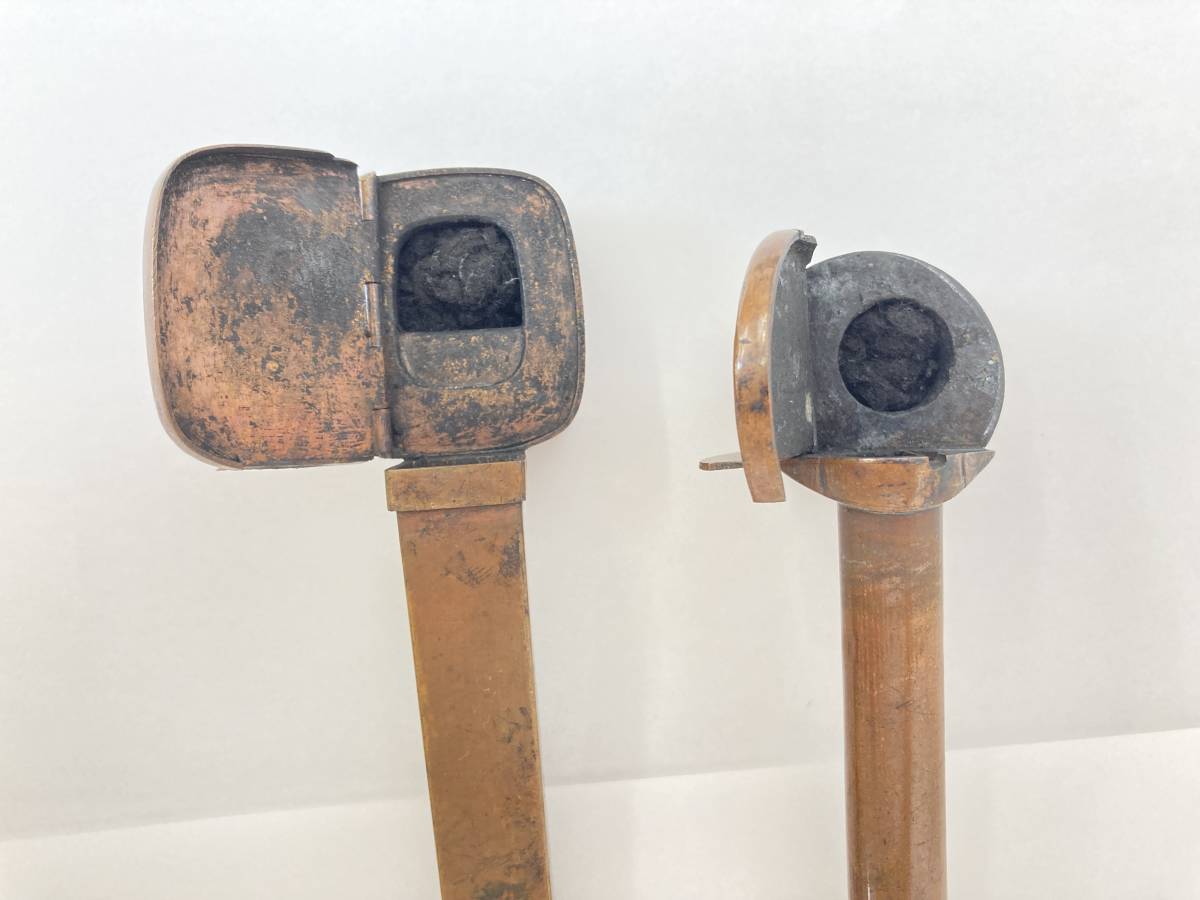 根付 煙草入れ 喫煙具 時代物 提げ物 煙管入れ キセル 煙管 煙管筒