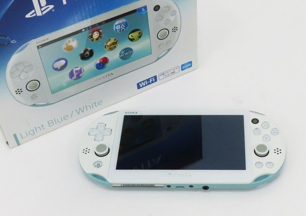 ○【SONY ソニー】PS Vita Wi-Fiモデル + メモリーカード16GB PCH-2000