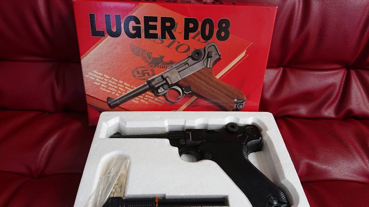 LUGER P08 エアガン ジャンク品 タナカ P08 LUGER タナカ