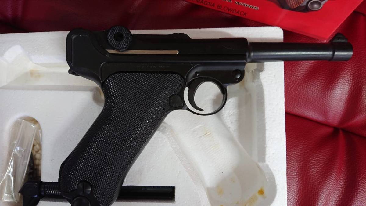 LUGER P08 エアガン ジャンク品 タナカ P08 LUGER タナカ