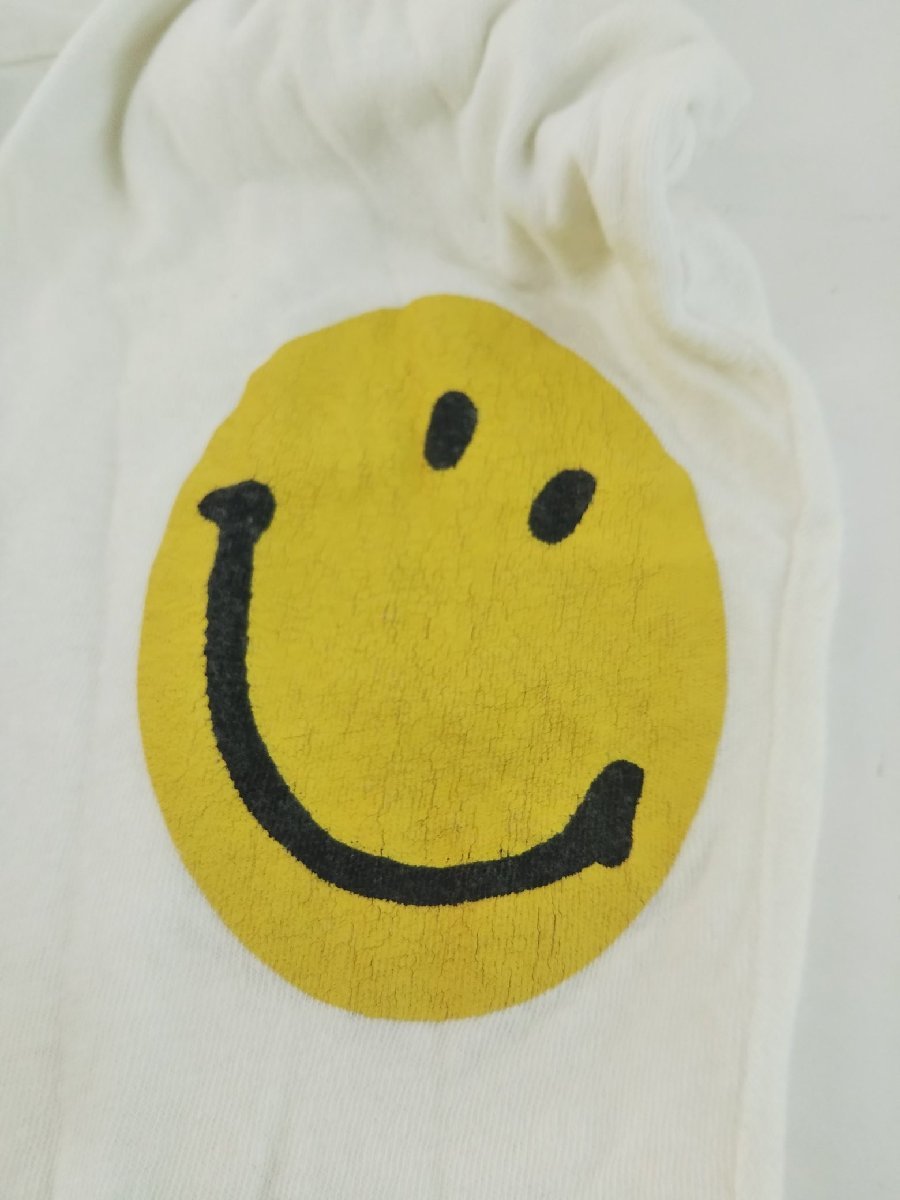 キャピタル KAPITAL スマイリーパッチ付きロンT スマイル 長袖Tシャツ