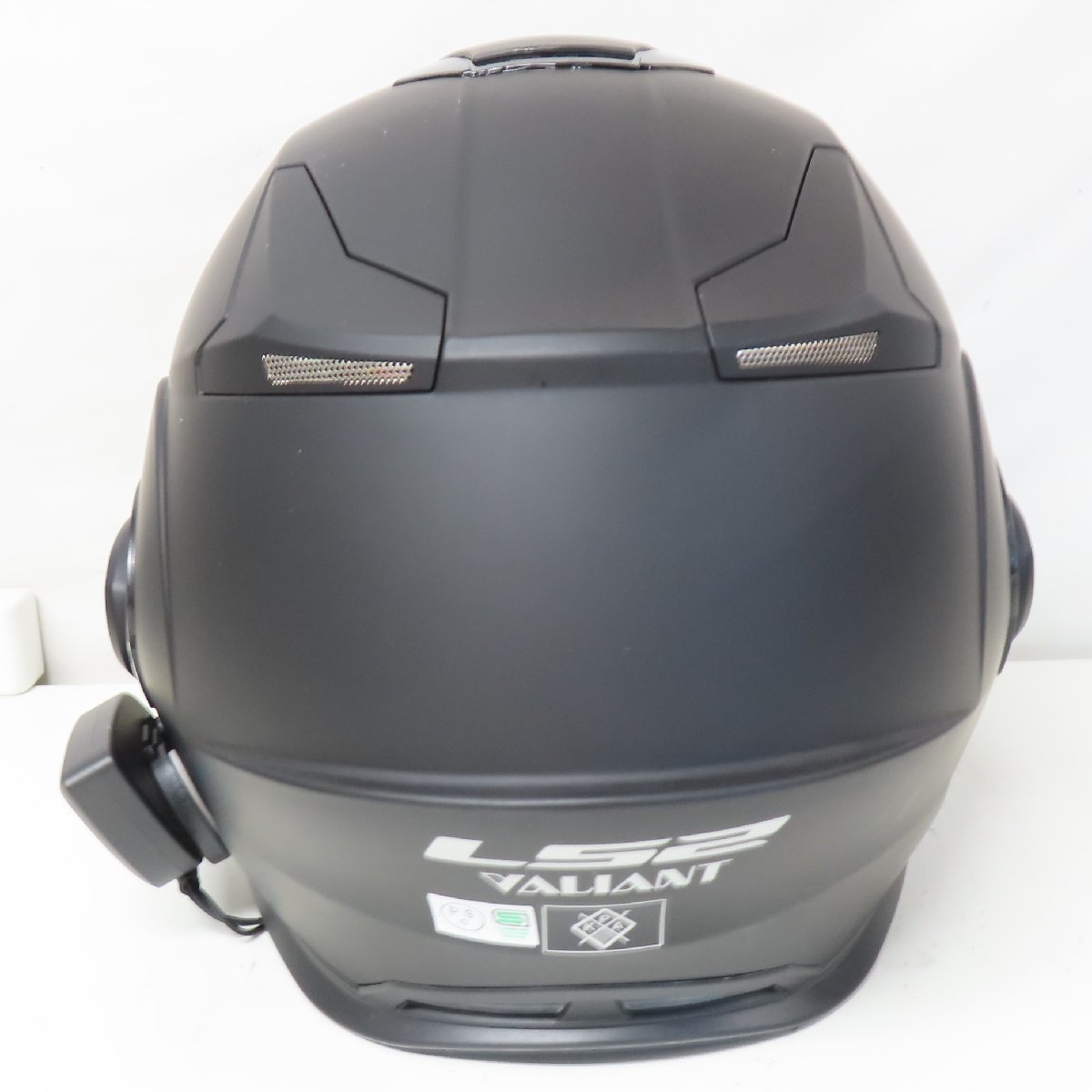 中古美品】【インカム付】LS2 VALIANT システムヘルメット Lサイズ 