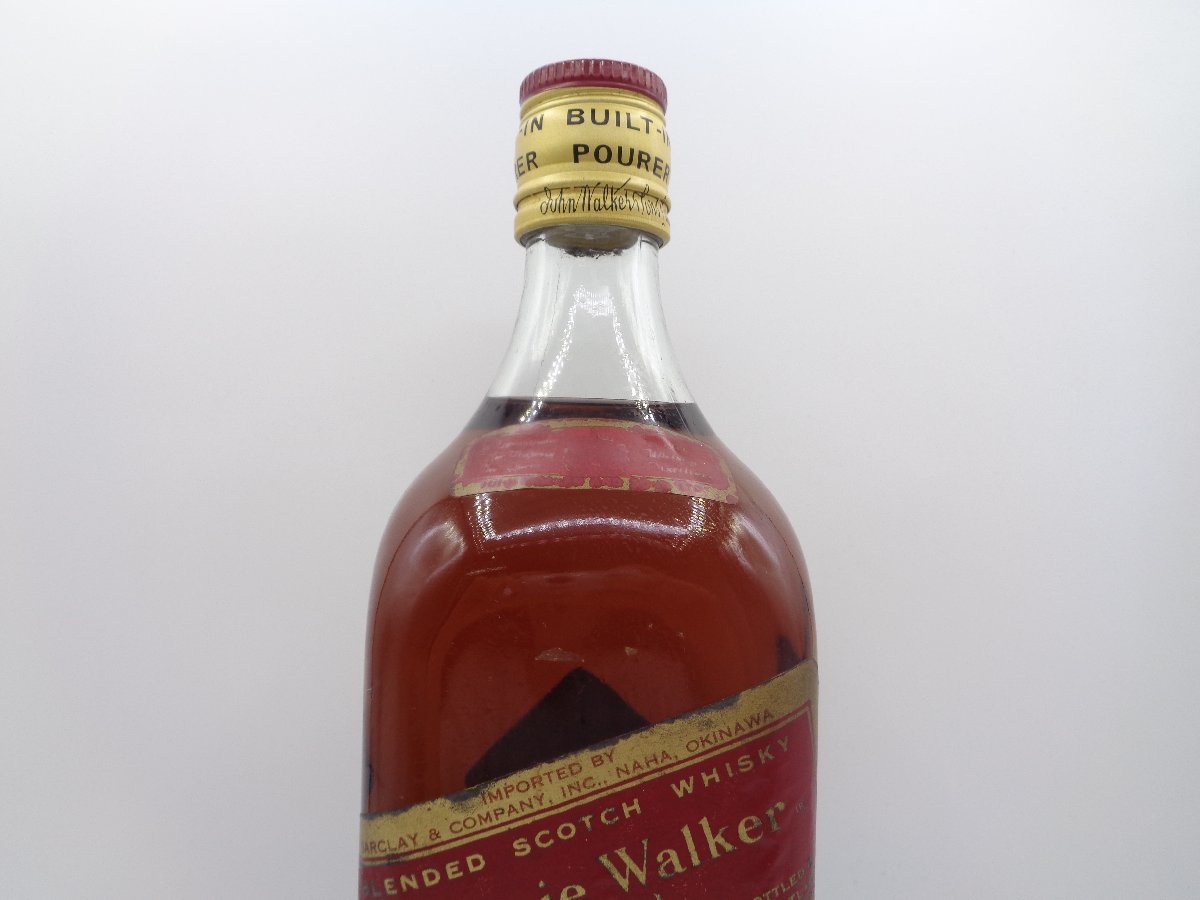 特級 JOHNNIE WALKER RED LABEL ジョニー ウォーカー レッド 赤 ラベル 