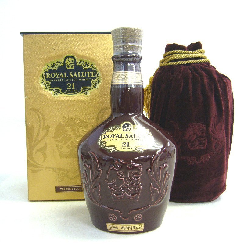 ウイスキー ロイヤルサルート 21年 茶陶器 700ml