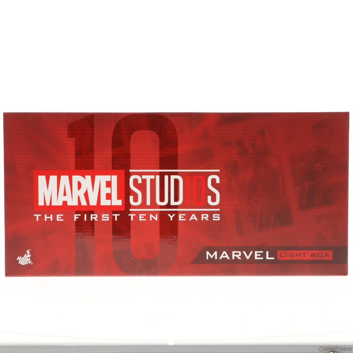 ホットトイズ マーベル ロゴライトボックス MARVEL Marvel - | 10周年