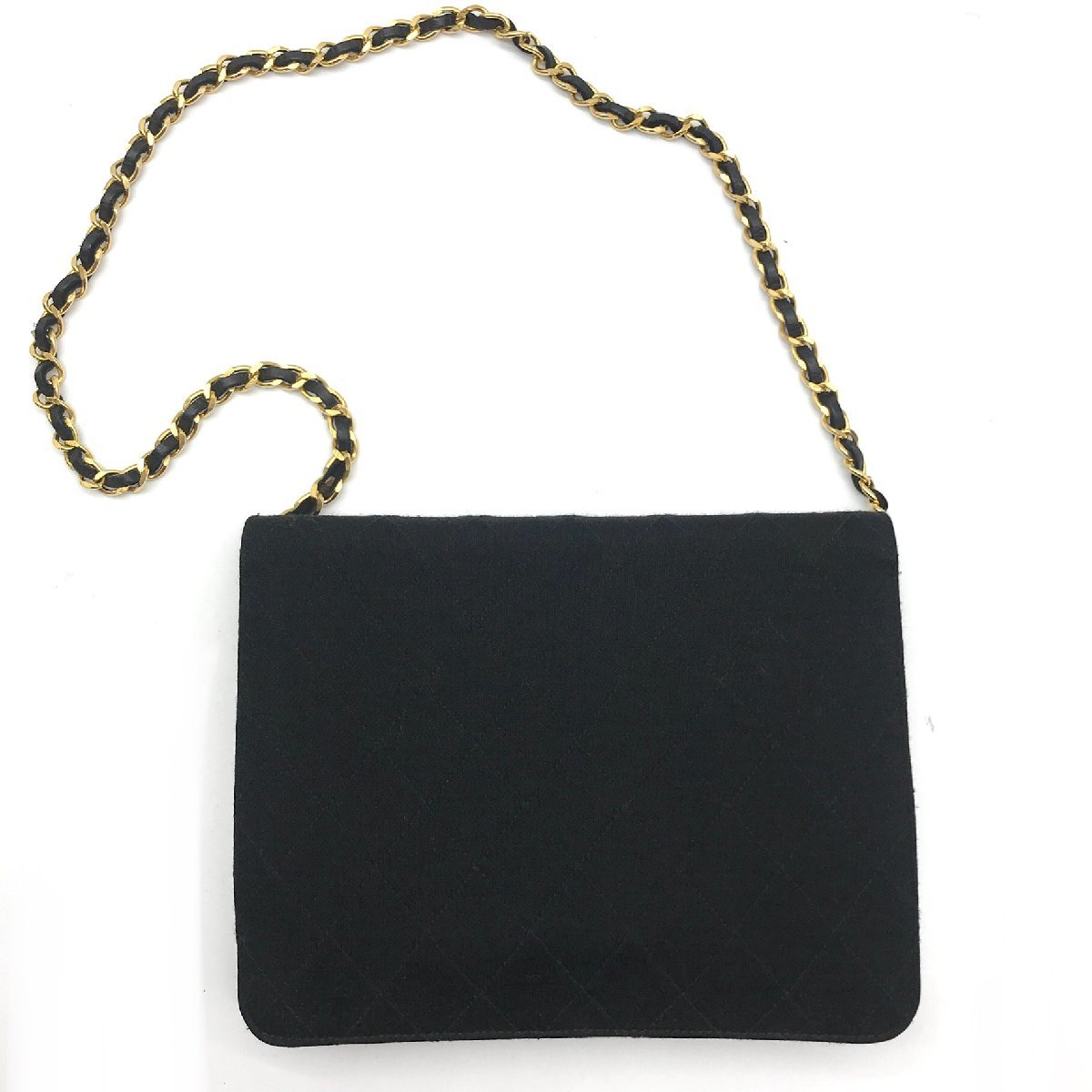1円 良品 CHANEL シャネル ココマーク マトラッセ コットンジャージ 