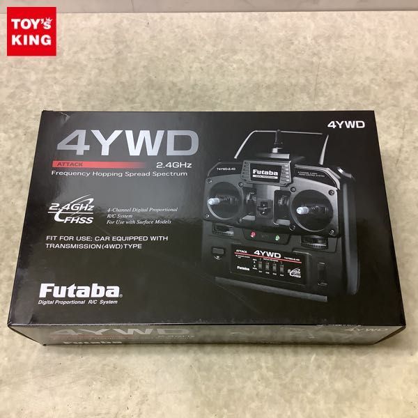 1円〜 欠品 フタバ RC 4YWD-2.4G 送信機 T4YWD、受信機 R214GF-E