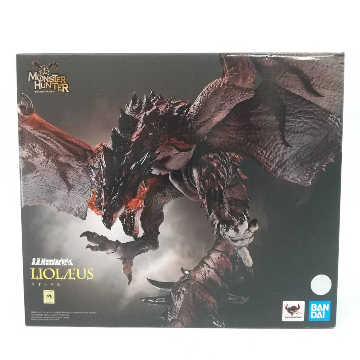 【訳あり】 モンスターアーツ モンハン リオレウス フィギュア / S.H.MonsterArts LIOLAEUS モンスターハンター