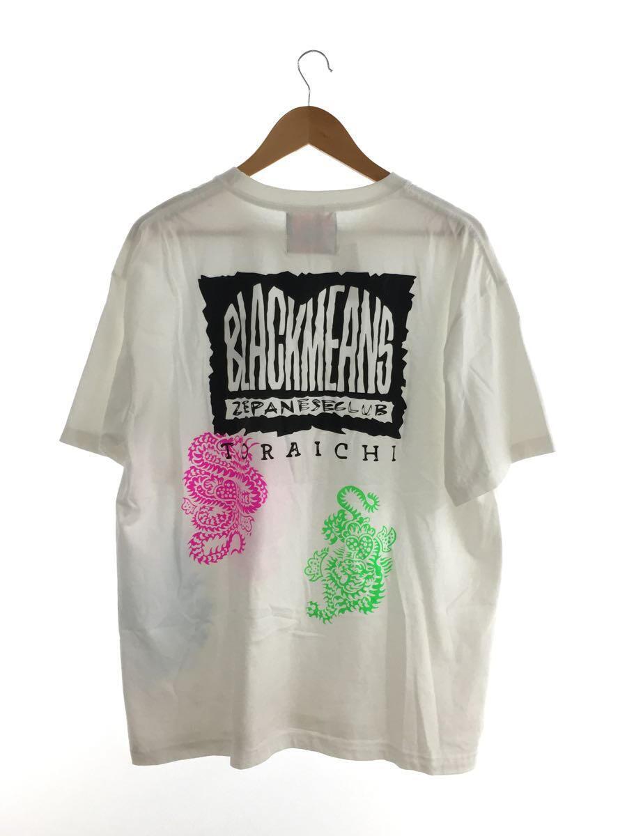 小物 zepanese club blackmeans Blackmeans◇寅壱 x blackmeans x Zepanese Club/Tシャツ/-/コットン
